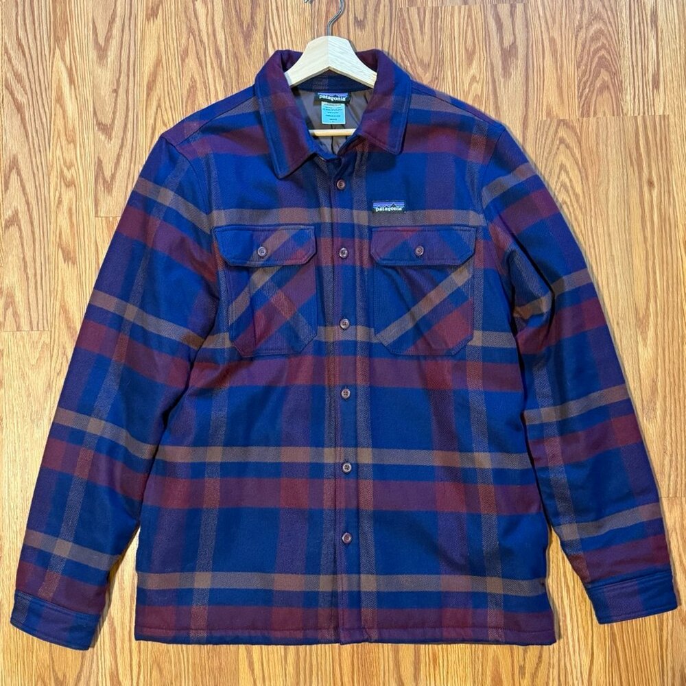 Patagonia Men's Insulated Midweight Fjord Flannel Shirt